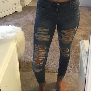 RESERVED TRADE pacsun distressed skinny jeans